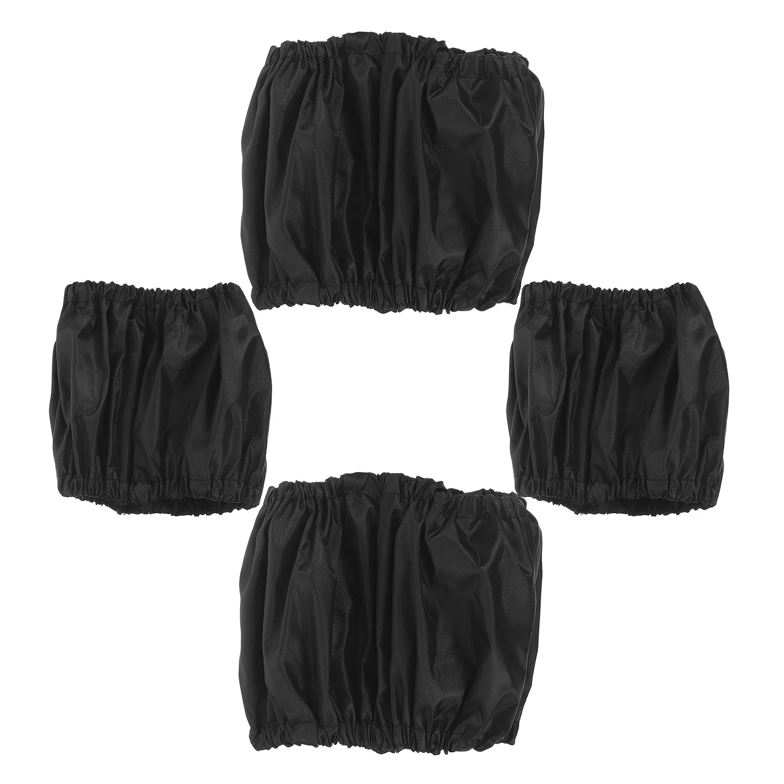 

4Pcs Baby Stroller Caster Wheel Protector Effortless Install Replaceable Dustproof Sleeve for Pushchair Pram Front Rear Wheels