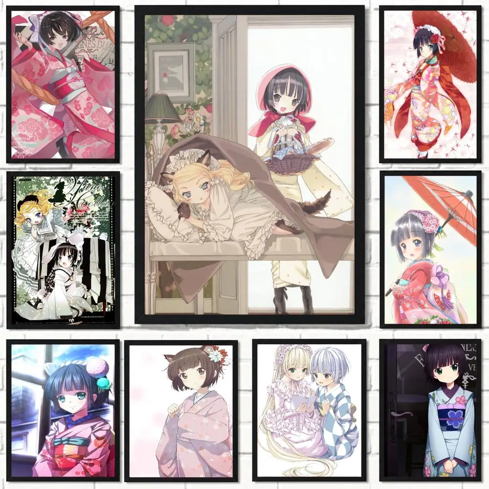 anime C-Croisee in a Foreign Labyrinth The-E Poster Self Adhesive Wall Decor for Modern Home Cafe Office and Bar