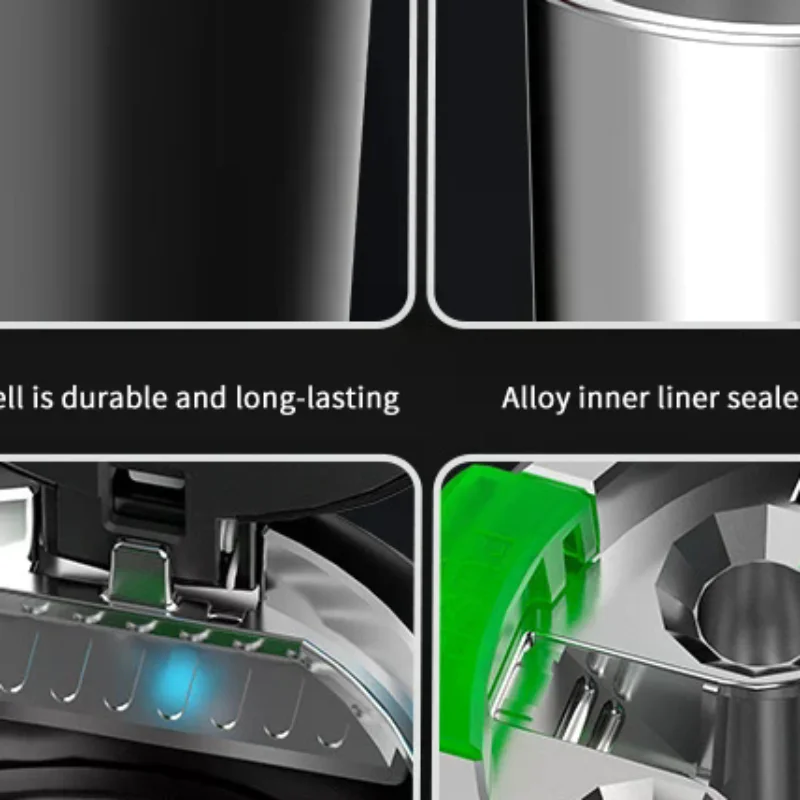NEW Car Ashtray With LED Light Universal Alloy Ash Tray Car Retardant Cigarette Holder Ash Tray Automotive Supplies 1PC
