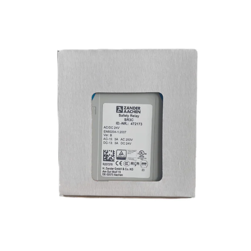 ZANDER AACHEN German Imported Safety Relay SR3C SR3D - Industrial Control And Protection Relay