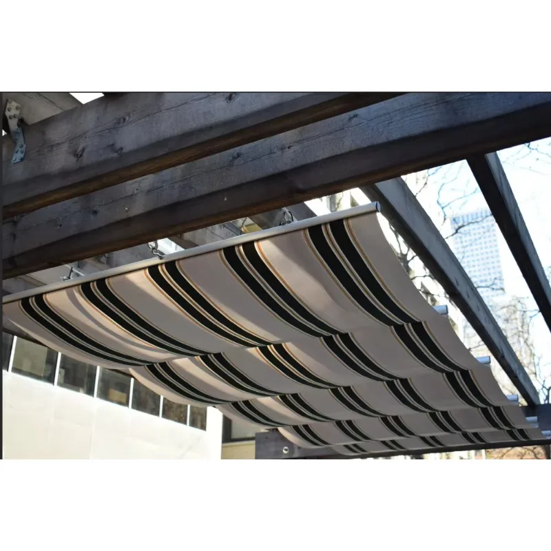 95% Shading UV Block Home Garden  Wave Sun Shade Net Swimming Pool Pergola Canopy Tent Sun Cover