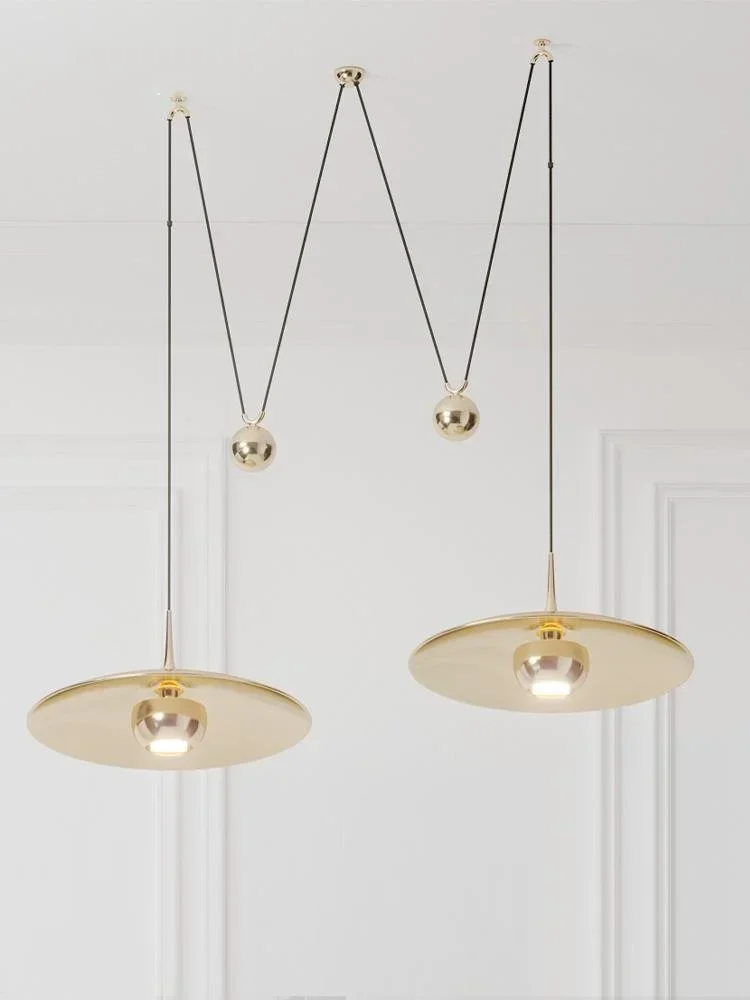 Postmoderne verstelbare led-hanglamp Nachtkastje Hangende slaapkamer Eetkamerverlichting / ophanging Spot Light Fixturex - afbeelding 2