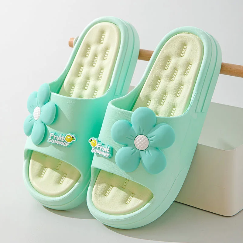 Women Shark Slippers Thick Slides Men Bathroom Flip Flops Home Anti-Skid Flat Shoes Outdoor Children\'s Funny Sandals 2024 New