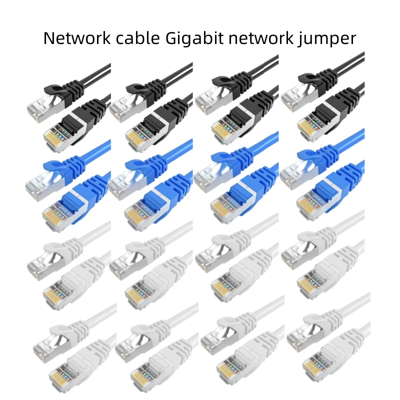 1 peça cabo ethernet rj45 cat6 cabo lan j45 cabo de rede para modem roteador cabo ethernet