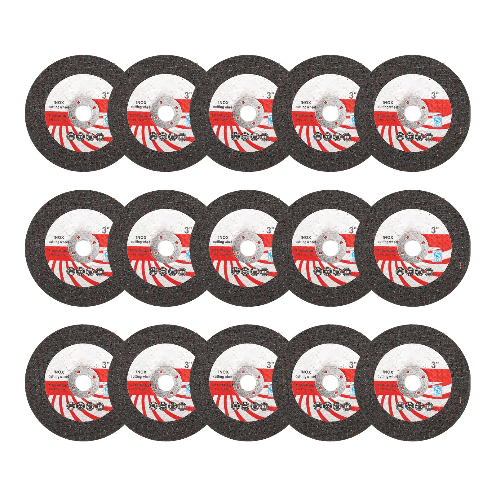 

For Angle Grinder Cutting Wheel 15Pcs Circular Resin Grinding Disc 75mm Diameter for Cutting and Polishing Hard Materials