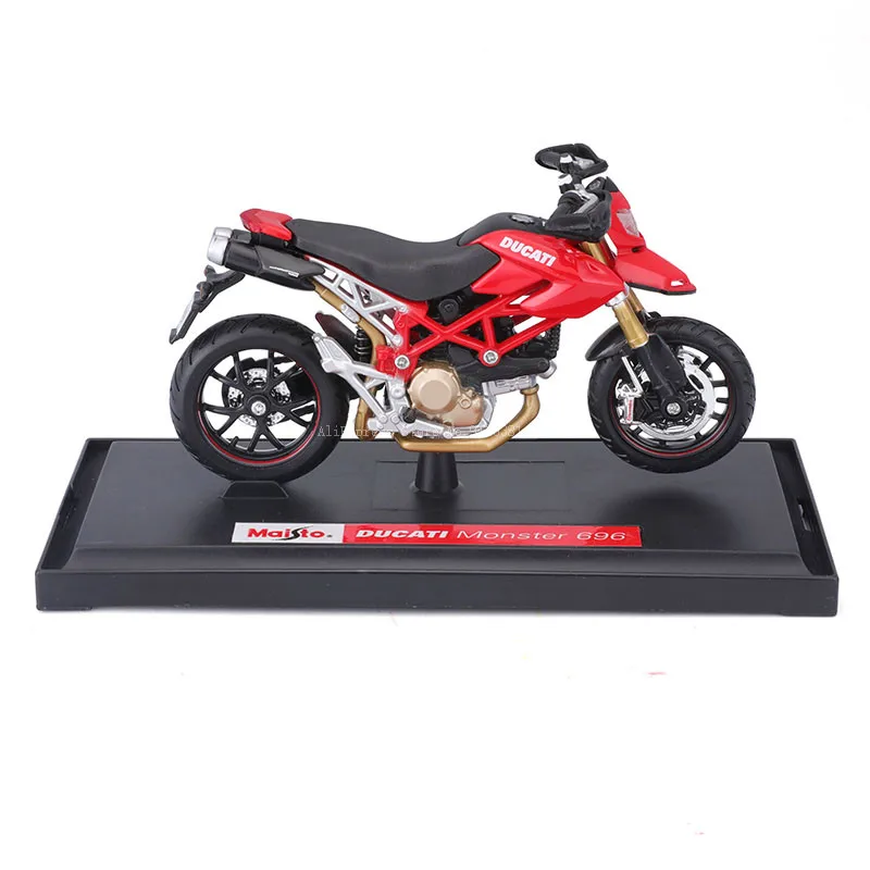 Maisto Ducati Hypermotard 1:18 scale motorcycle replicas with authentic details motorcycle Model collection gift toy