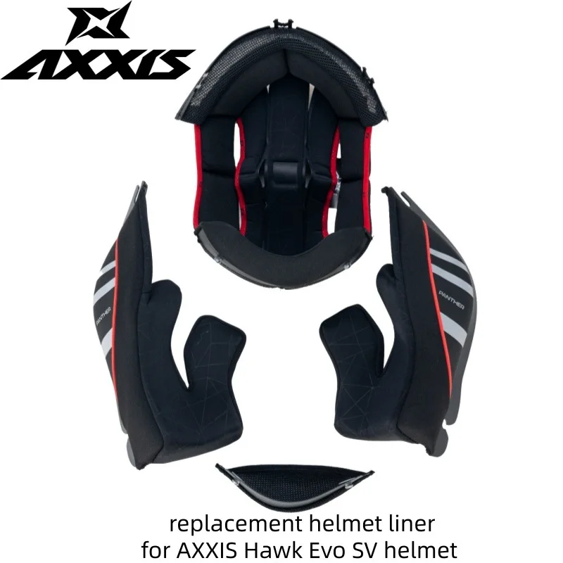 For AXXIS PANTHER SV Helmet Lining Replacement Lining OriginalS-XXL Size accesorios para moto cascos para moto capacetes
