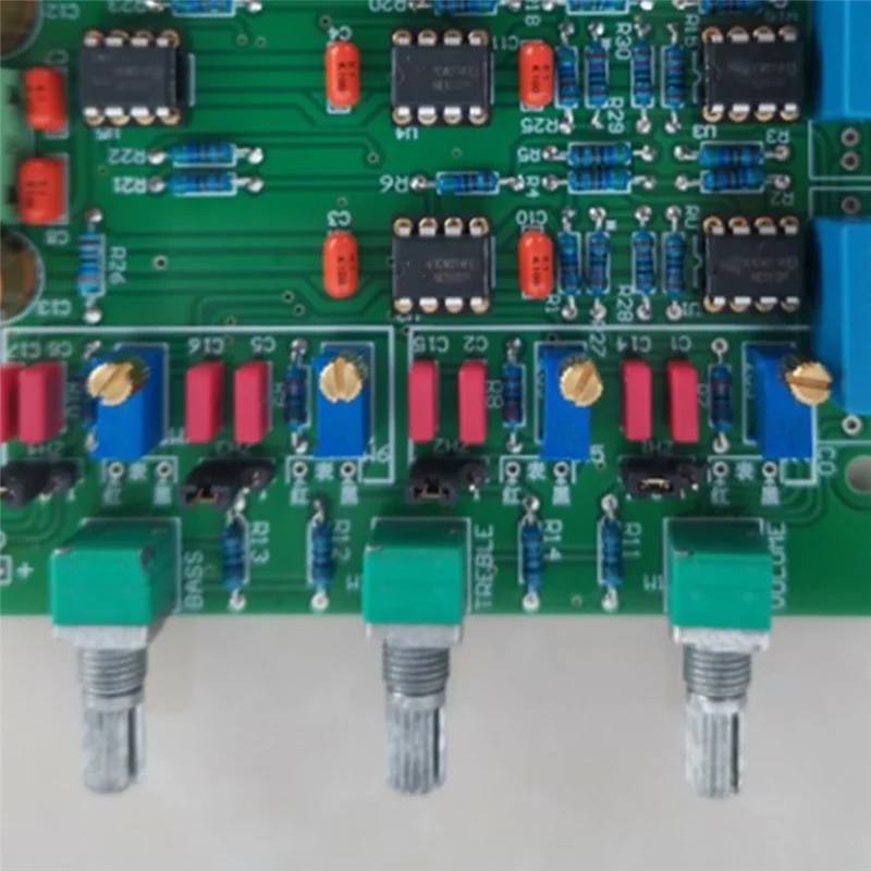 ABSQ-placa cruzada de altavoz de Audio preamplificador de cine en casa para grabadoras de vídeo, equipos de Audio