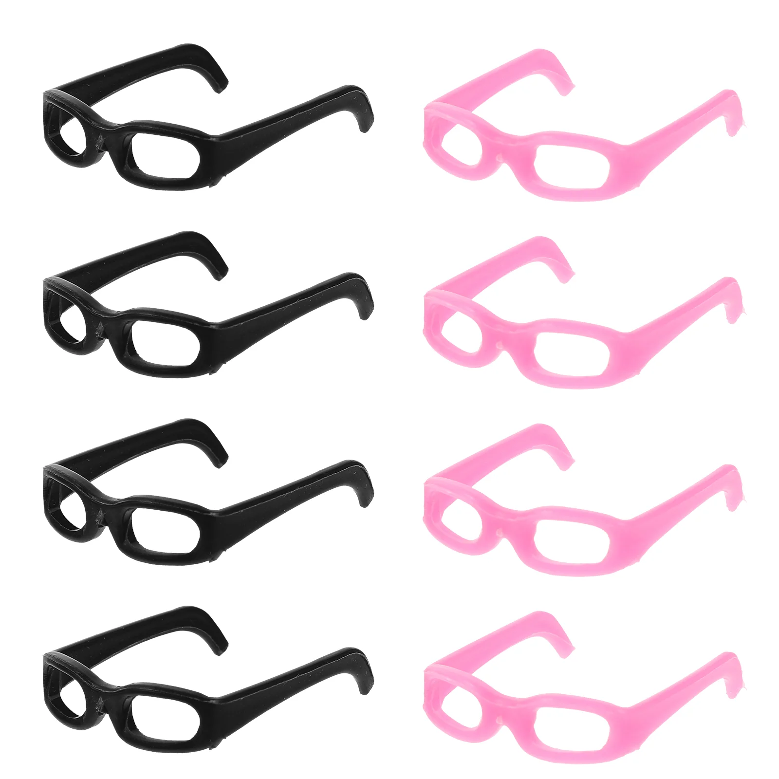 20pcs Dollhouse Mini Sunglasses Glasses Props Dress Up Accessories DIY Crafts Dollhouse Decor