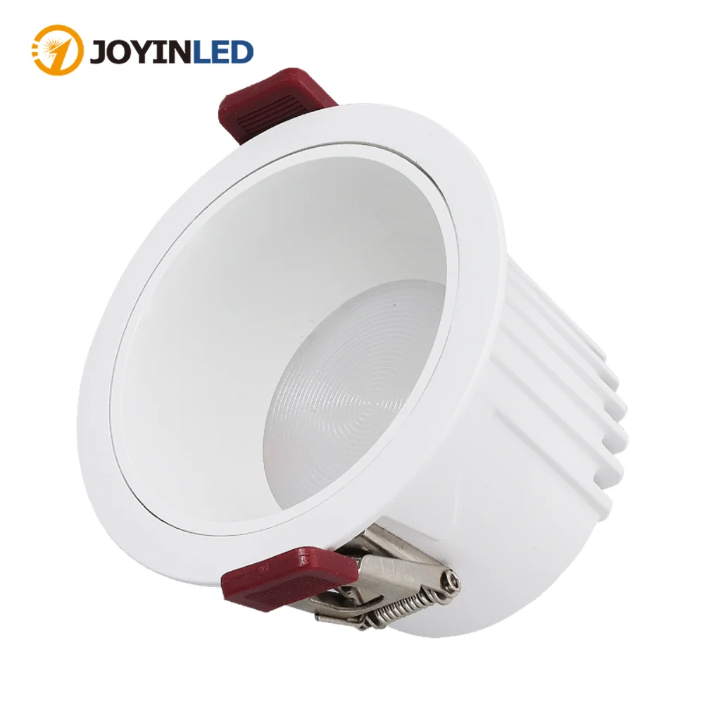 

Светодиодный встраиваемый потолочный светильник JOYINLED с глубоким углом рассеивания 75 мм, антибликовый, COB, 7 Вт/12 Вт, алюминиевый, для дома и офиса, 4000K