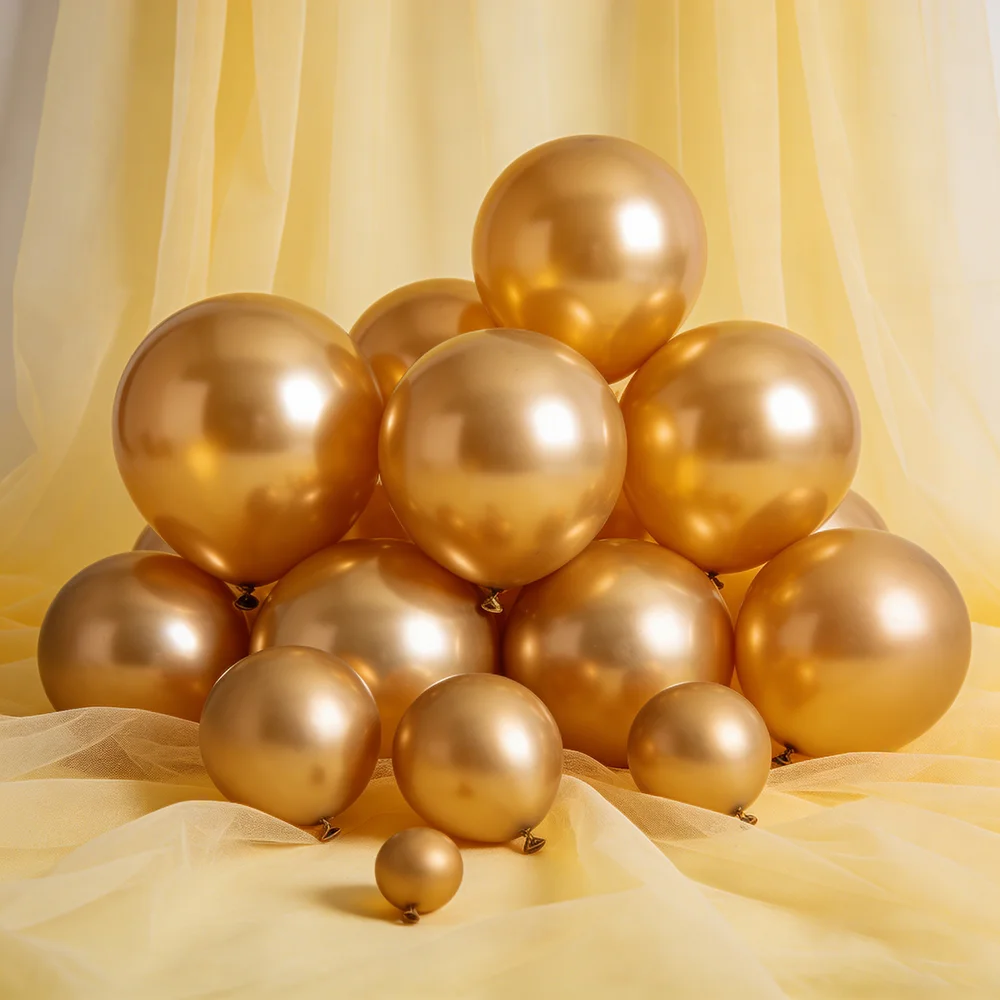 

5/10/12/18inch Multicolored Metallic Gold Balloon Arch Wedding Decoration Supplies Happy Birthday Party Valentine's Day Globos