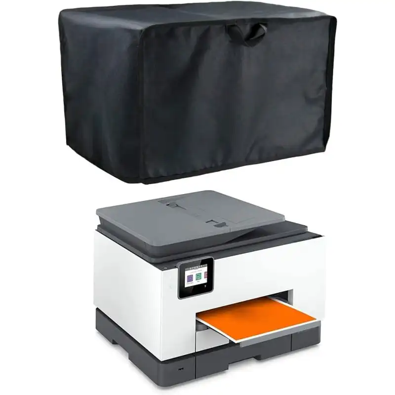 Printer Dust Cover, Waterproof Nylon Protector Cover for All‑in‑One Office Printer, Anti‑Static Dust‑Proof Printer Sleeve with C