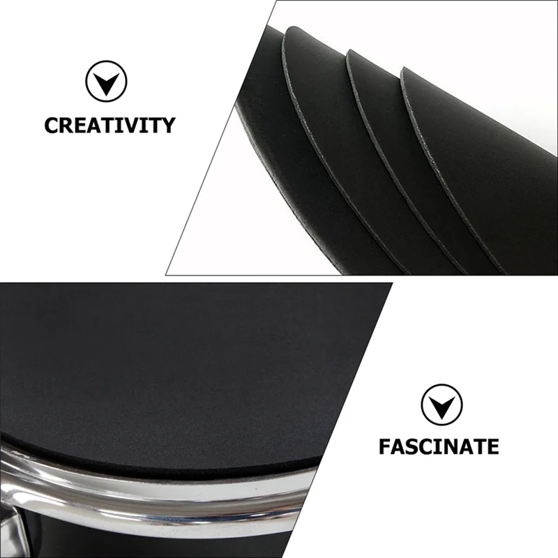 

ABLB-4Pcs Foam Mute Drum Pad Kit For Instruments Parts - Practice Accessory For Jazz Snare