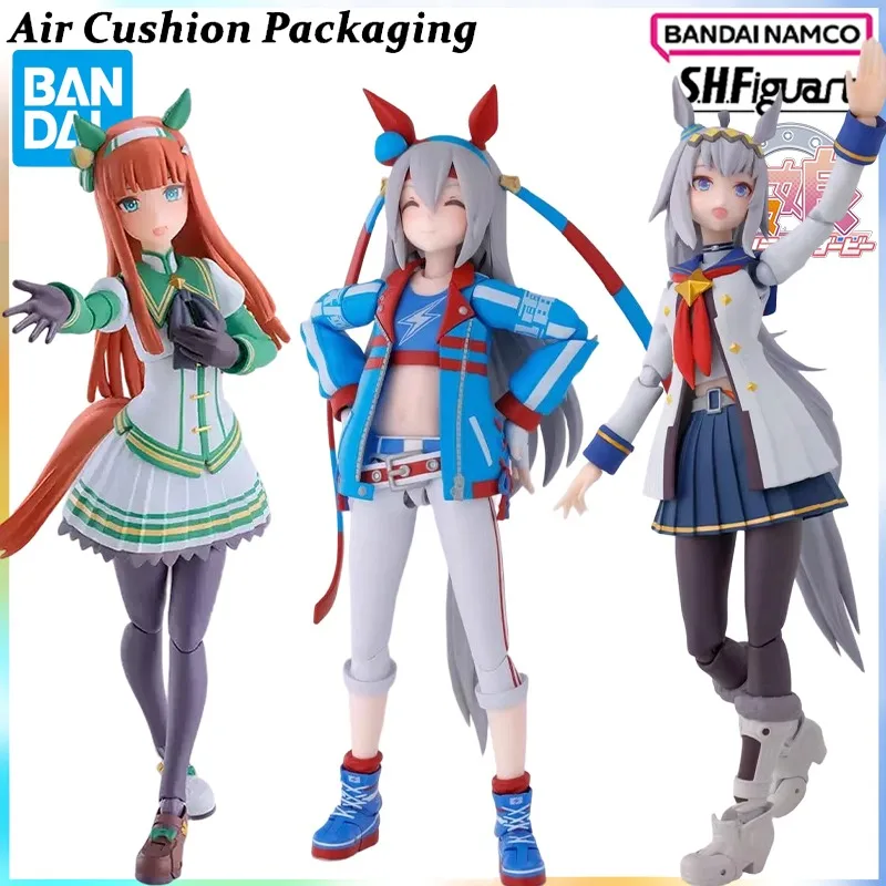 

Оригинальные фигурки Bandai S.H.F. Series Umamusume: Pretty Derby Silence Suzuka, Oguri Cap, Tamamo, Cross, Black Star