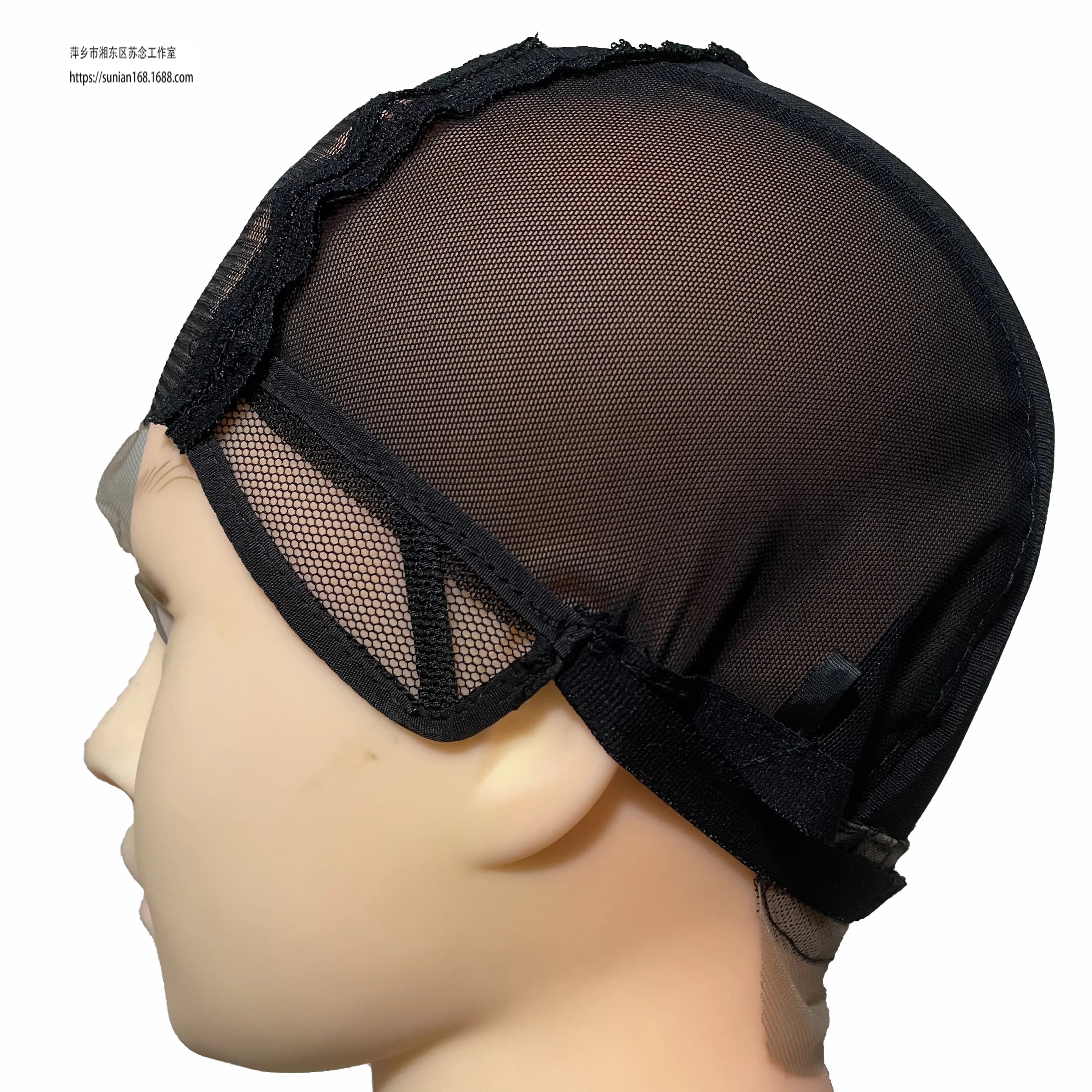 

Высокоэластичная пряжа ручной работы, сетка для волос, регулируемый размер, аксессуары для париков