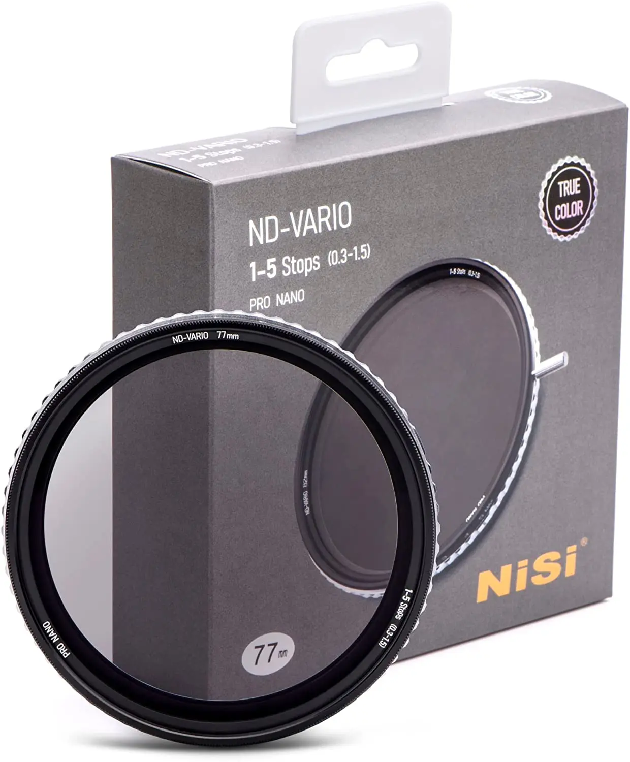 NiSi 95mm True Color ND-Vario 1-5 Stops Variable Neutral Density Filter Photography and Videography