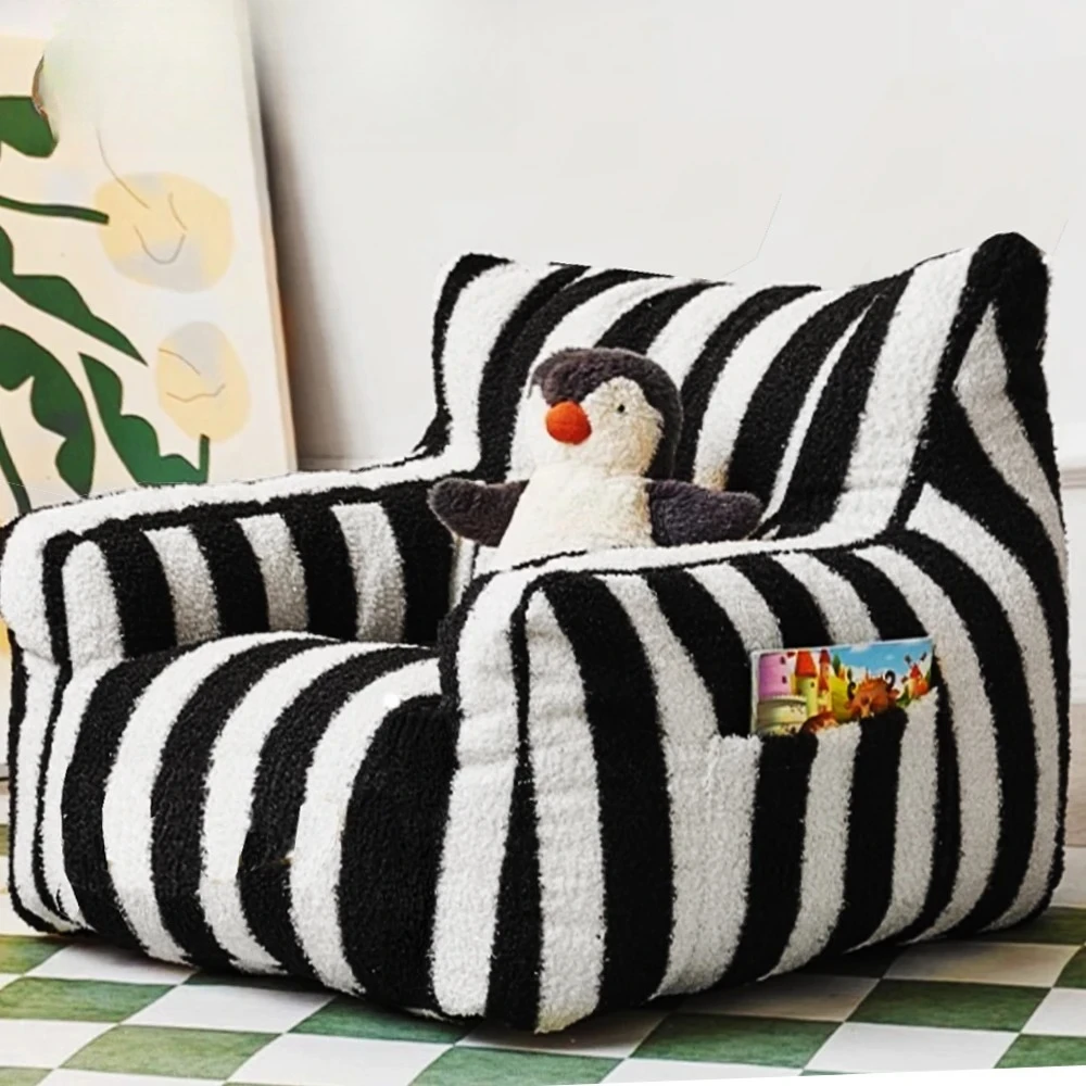 Size M Adults/Teen-ager Bean Bag Armchair Cover Without Filler Beanbag Sofa Floor Pouf Chair Frameless SF164
