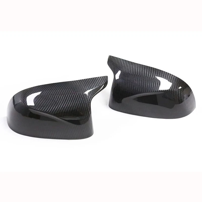 

Carbon Fiber Fibre Side Mirror Cover Caps For X3 X4 X5 X6M F95_96_97_98