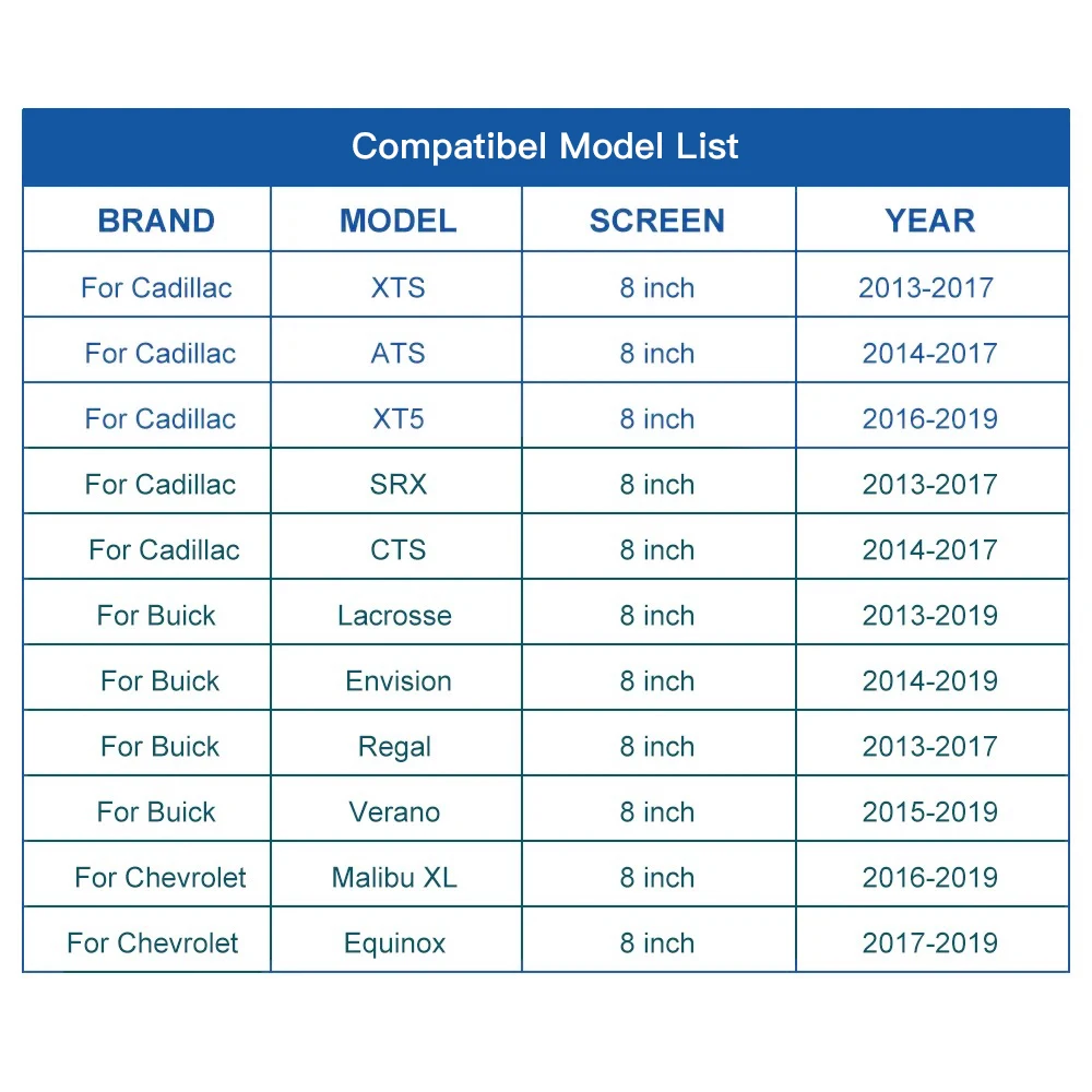 Carabc Wireless Carplay For Buick LaCrosse ENVISION Verano Regal opel insignia 2013-2017 LaCrosse 8