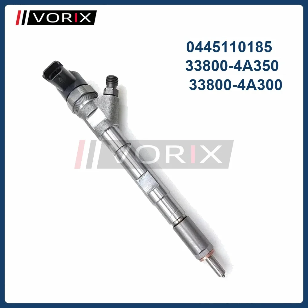 

Fuel Injector 0445110185 33800-4A300 33800-4A350 for Hyundai STAREX H100/300 H
