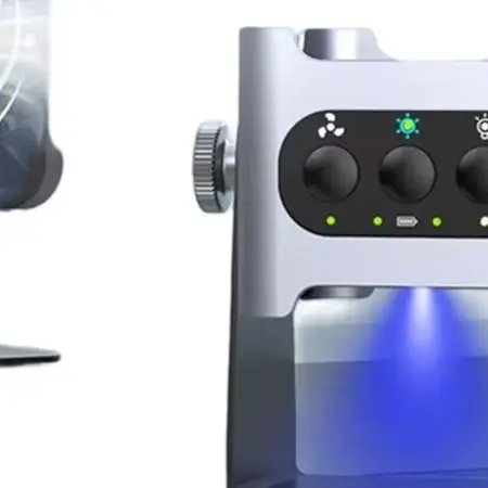 Aluminum Alloy for UV Curing Light with 10W UV Output 6W for fan and Dual LED for illumination for SmartFor Phone Repair