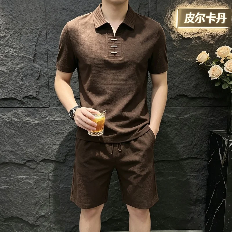 conjunto-deportivo-casual-de-verano-para-hombre-pierre-cardin-camiseta-moderna-de-manga-corta-con-cuello-camisero-y-pan