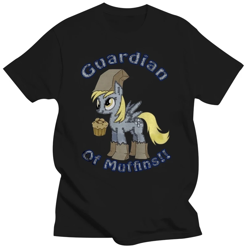 Men Short sleeve tshirt Derpy Guardian of Muffins SHIRT cool Women t-shirt