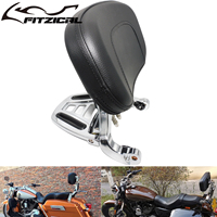 Motorcycle Multi-Purpose Driver Passenger Backrest For Harley Touring Street Road Glide Softail Breakout Sportster Dyna Fatboy