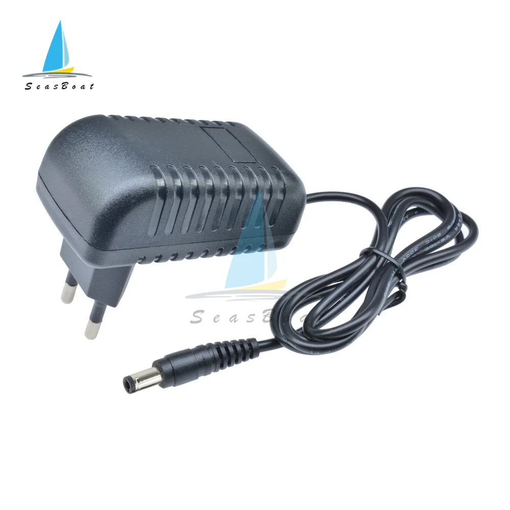 12 فولت 2A محول الطاقة الاتحاد الأوروبي التوصيل محول الطاقة توريد مهايئ شاحن 5.5X2.1mm ل LED CCTV محول محول جهد كهربي المقبس