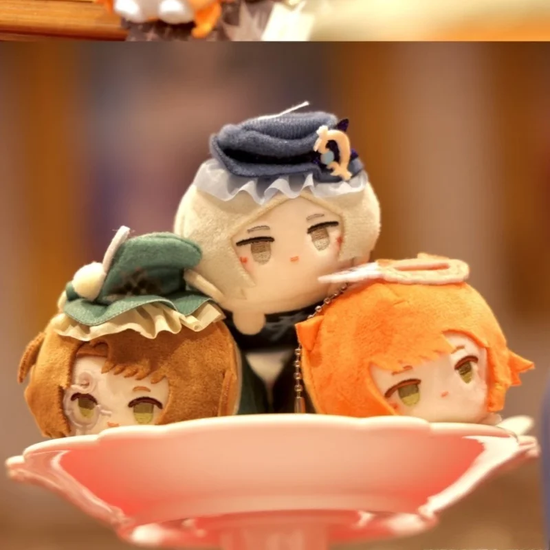 Bilibili Goods Official Authentic Reverse 1999 Boxed Mask Lying Plush Keychain Anime Game Character Doll For Fans Collection