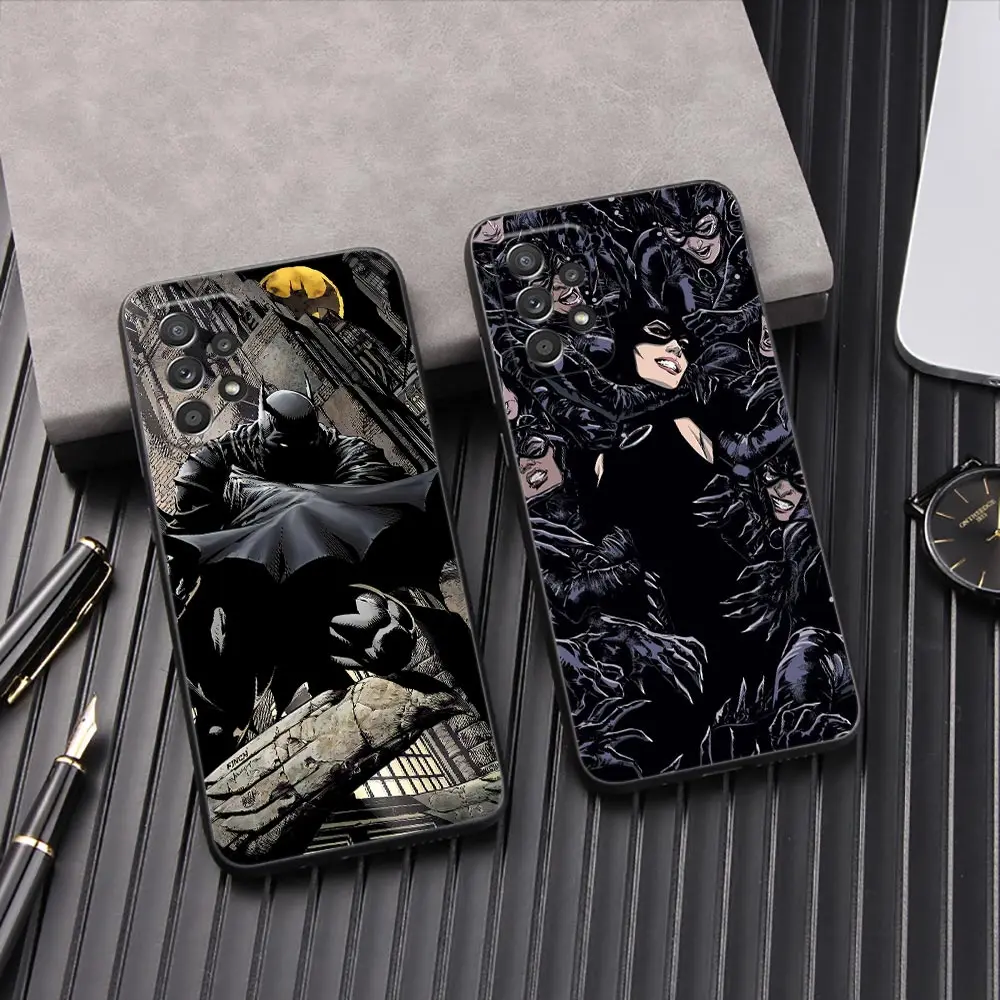 Marvel Batmans-Catwomans Phone Cover Galaxy A55 5G Case For Samsung A35 A34 A53 A54 A52 A51 A71 A73 A72 A42 A91 A31 A32 A33 Case