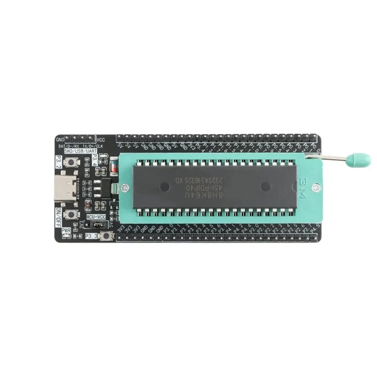 A46U STC8H8K64U Core Board 8051 Microcontroller Core Learning Development Board USB Download Simulation Burning Seat