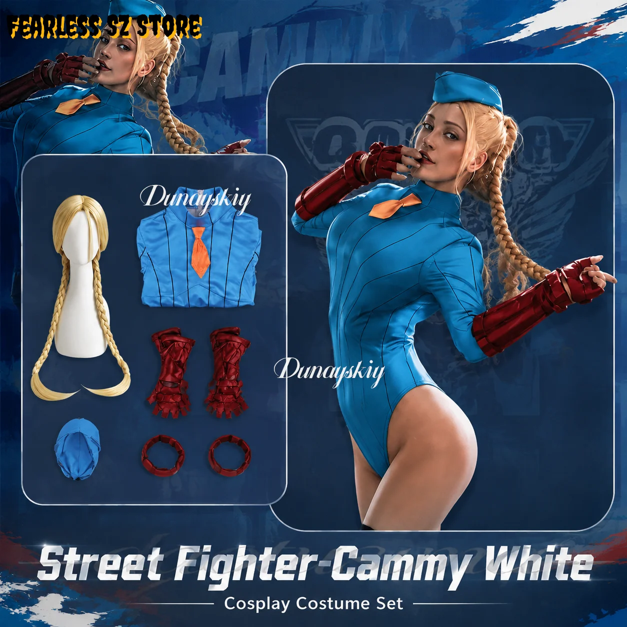 Street Fashion Anime - Cammy White Cosplay Street Anime Game