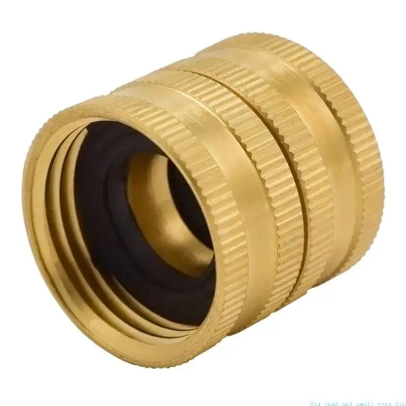 581C Two-way Female Female Connectors Brass Garden Hose Female-to-female Hose