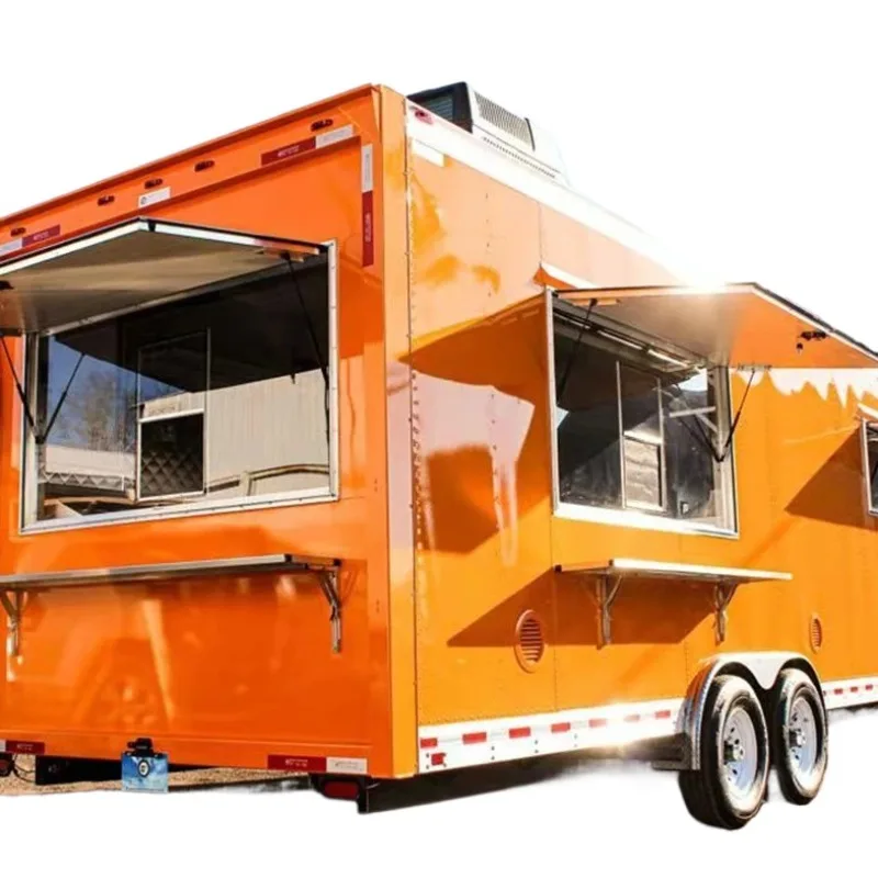 

High Quality Street Pizza Deep Fryer Consession Trailer Food Trailers Trailer for Usa in Australian Standard