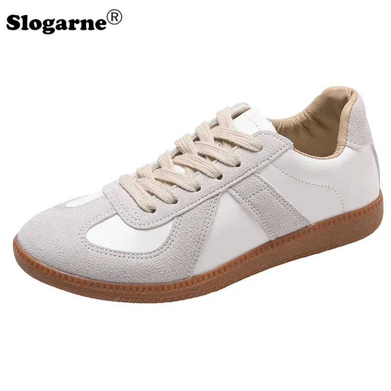 

Student's Autumn Leather Casual Sneakers Unisex Sports Shoes Couples Men Women Casual Shoes High Quality Durable Sole Sneakers