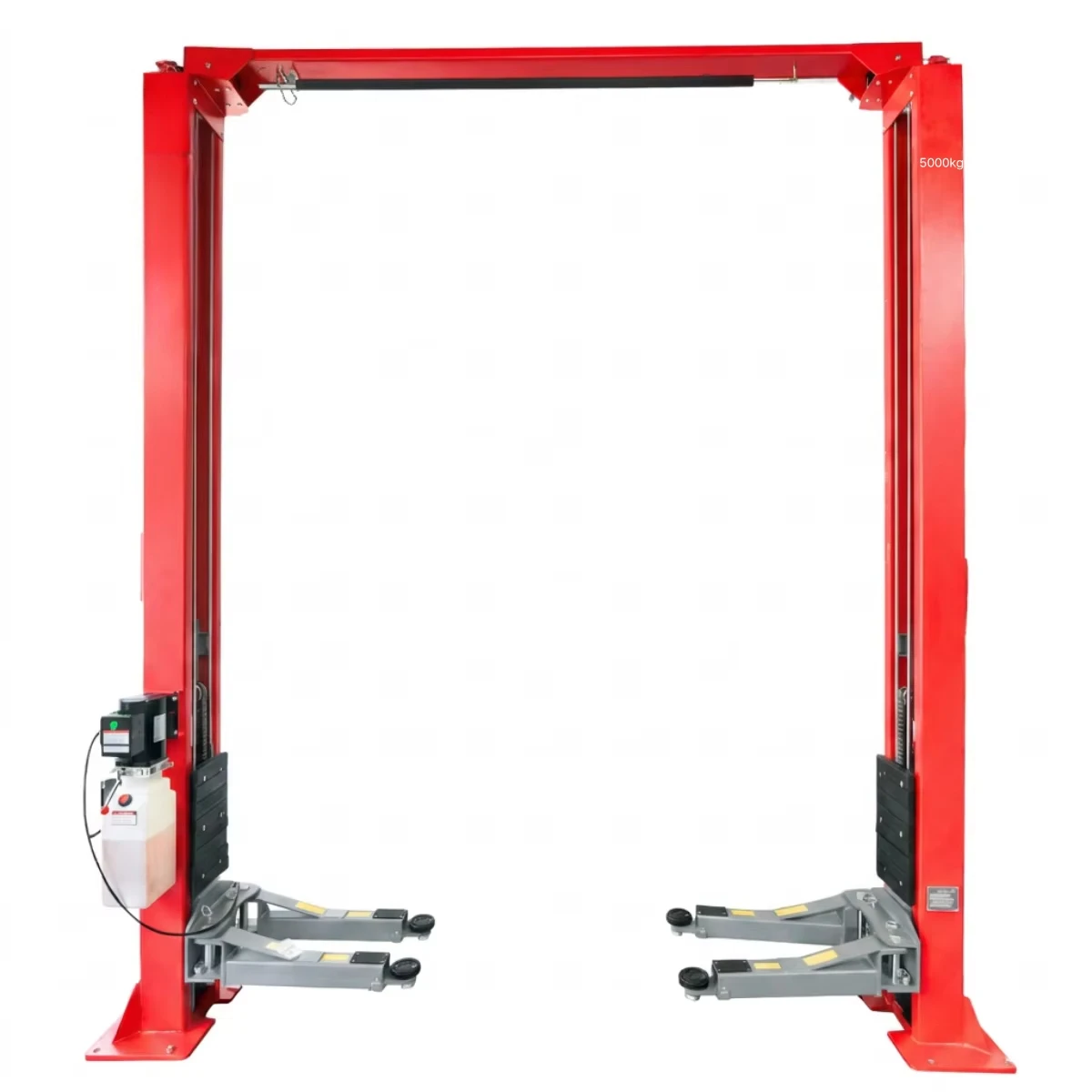 5 Ton 2 Post Overhead Car Lift Double Point Manual Release Gantry Hoist CE Certified Auto Garage Workshop Equipment