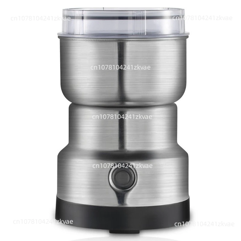 

Мельница для зерен, электрическая сухая мельница, бытовая шлифовальная чашка, портативная венчик для порошка, кофе из нержавеющей стали
