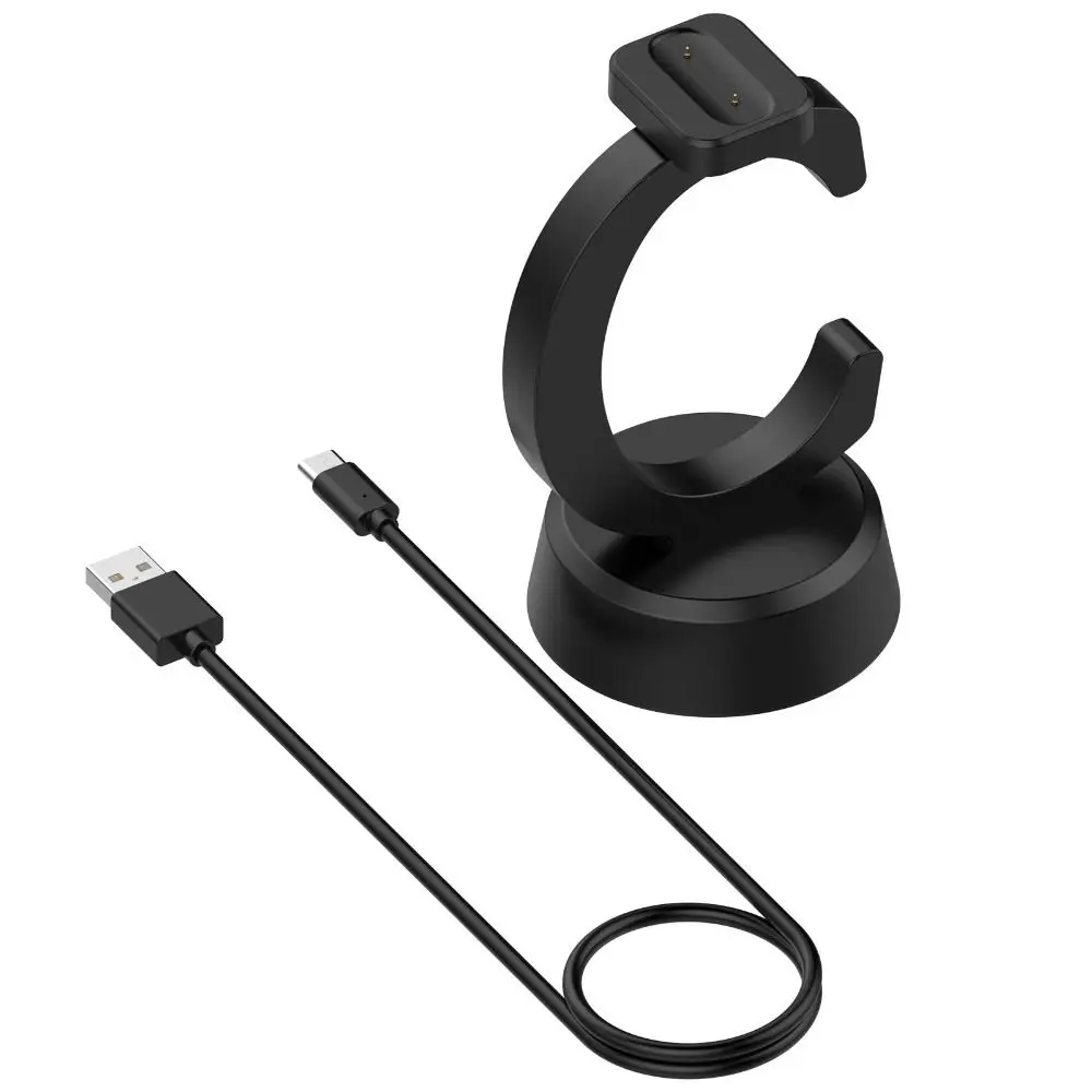 C-Shaped Charging Dock Contact Charging Stable Charger Stand Type-C Desktop Charging Base for Google Fitbit Air