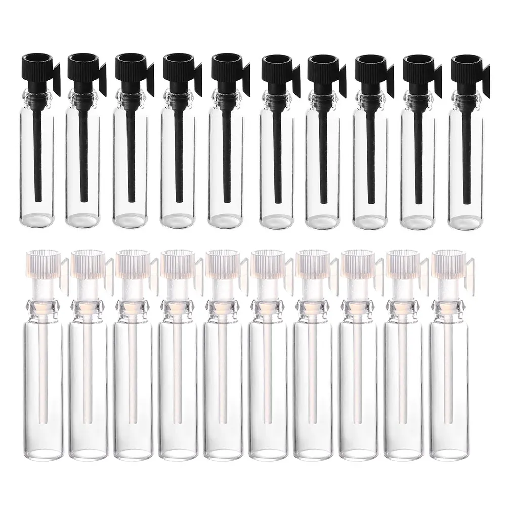 

100 Pcs Perfume Sample Bottle Empty Bottles Mini Small Travel Refillable Glass Set
