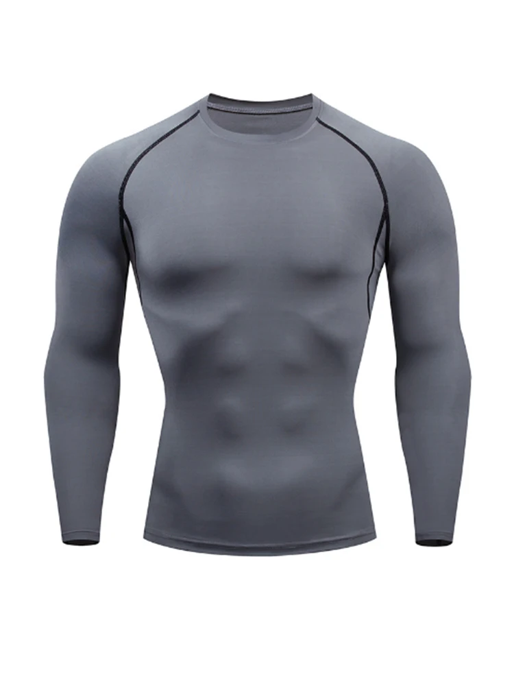 Men's Sports Suit Running fitne male Quick drying Sportswear Compression Clothing Fitness Training kit Thermal Underwear legging