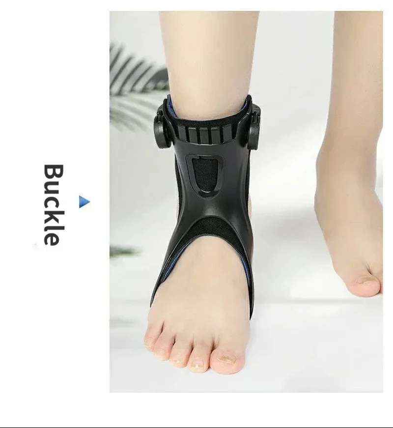 Drop Foot Brace Orthosis AFO Ankle Support With Comfortable Adjustable Buckle for Hemiplegia Stroke Shoes Walking  Braces Suppor