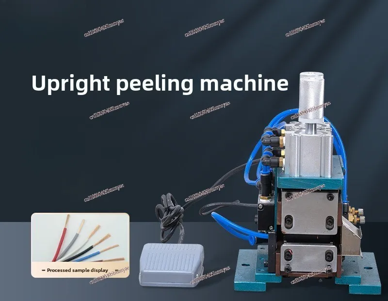 Vertical hot peeling machine Data cable peeling machine Knitting nylon wire peeling machine