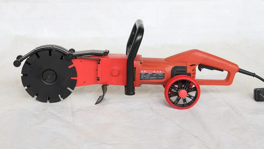 Good Quality Electric Wall Slotting Machine Double Saw Blade Slotting Machine for Construction
