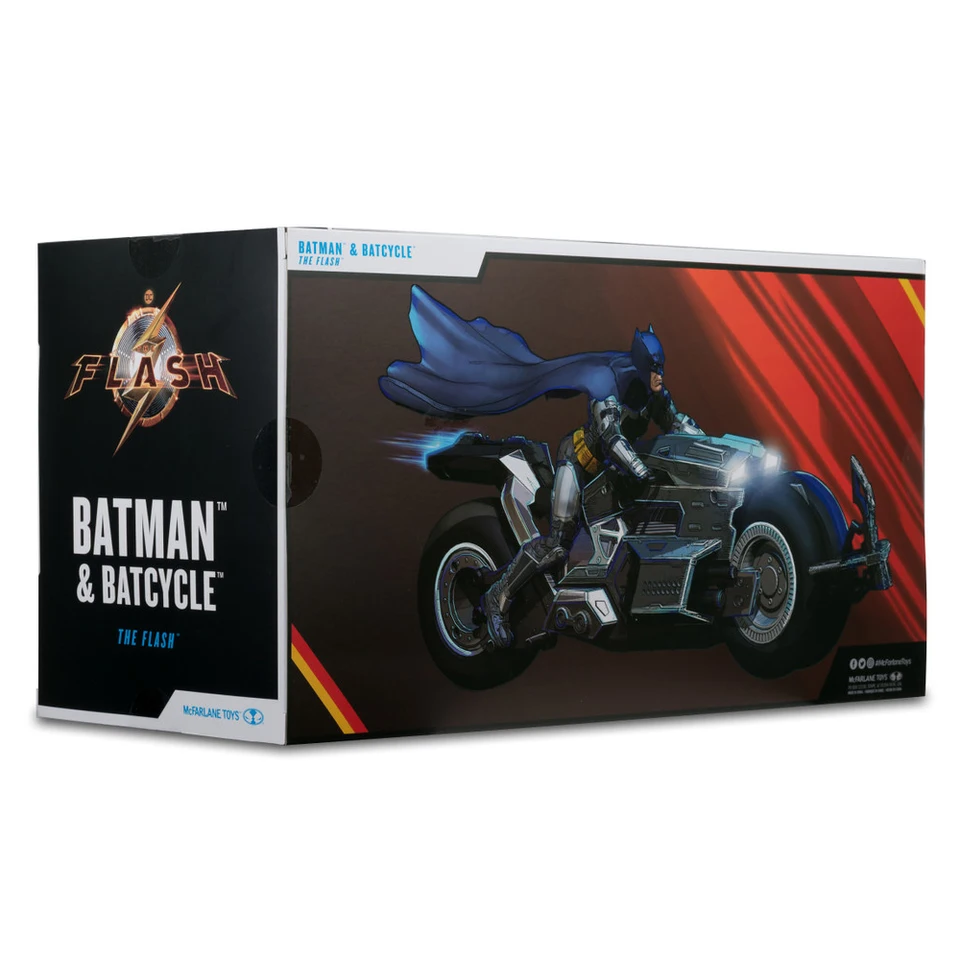 マクファーレントイズ DC マルチバース バットマン＆バットサイクル 7