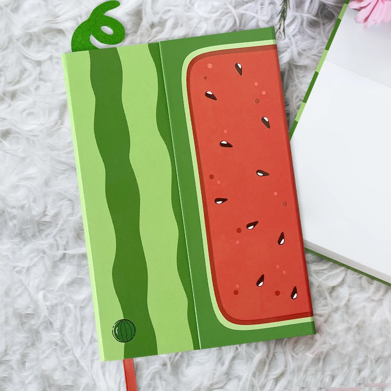 

Journal Notebook with Magnetic Flap Closure Classic Note Book for Writing Sketching Fruit Memo Notepads Diary for Kids, Students