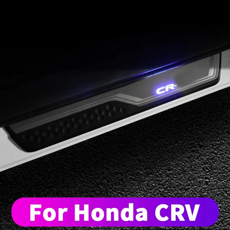 For Honda CR-V CRV 2017 2018 2019 2020 Car interior sill protection strip Anti-scratch welcome pedal Car interior accessories