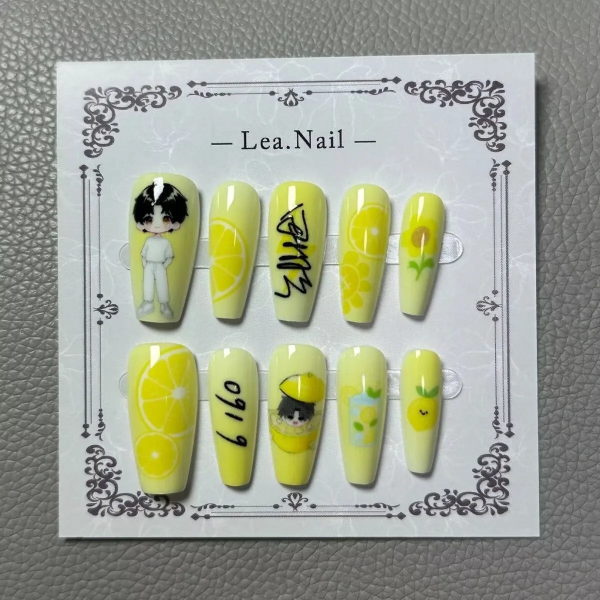 

[Celebrity Fan Support Nail Art -Tian Xuning Wearable Nail Art Concert Support Materials,Peripherals,Gifts for Friends,Printing