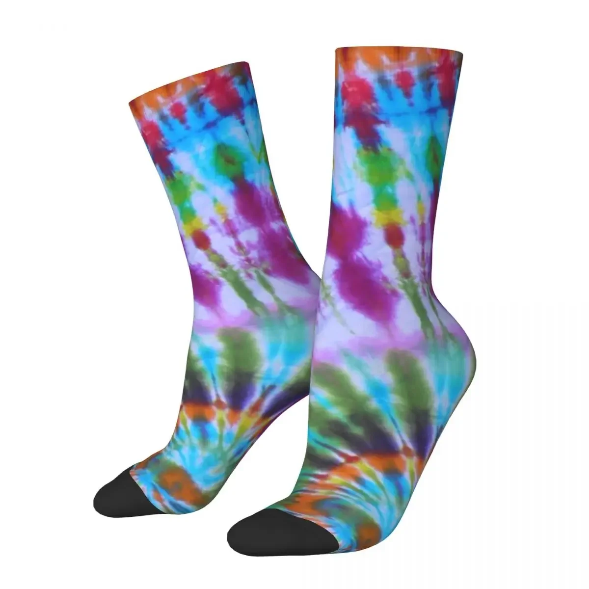 Tie Dye Socks Harajuku High Quality Stockings All Season Long Socks Accessories for Unisex Gifts