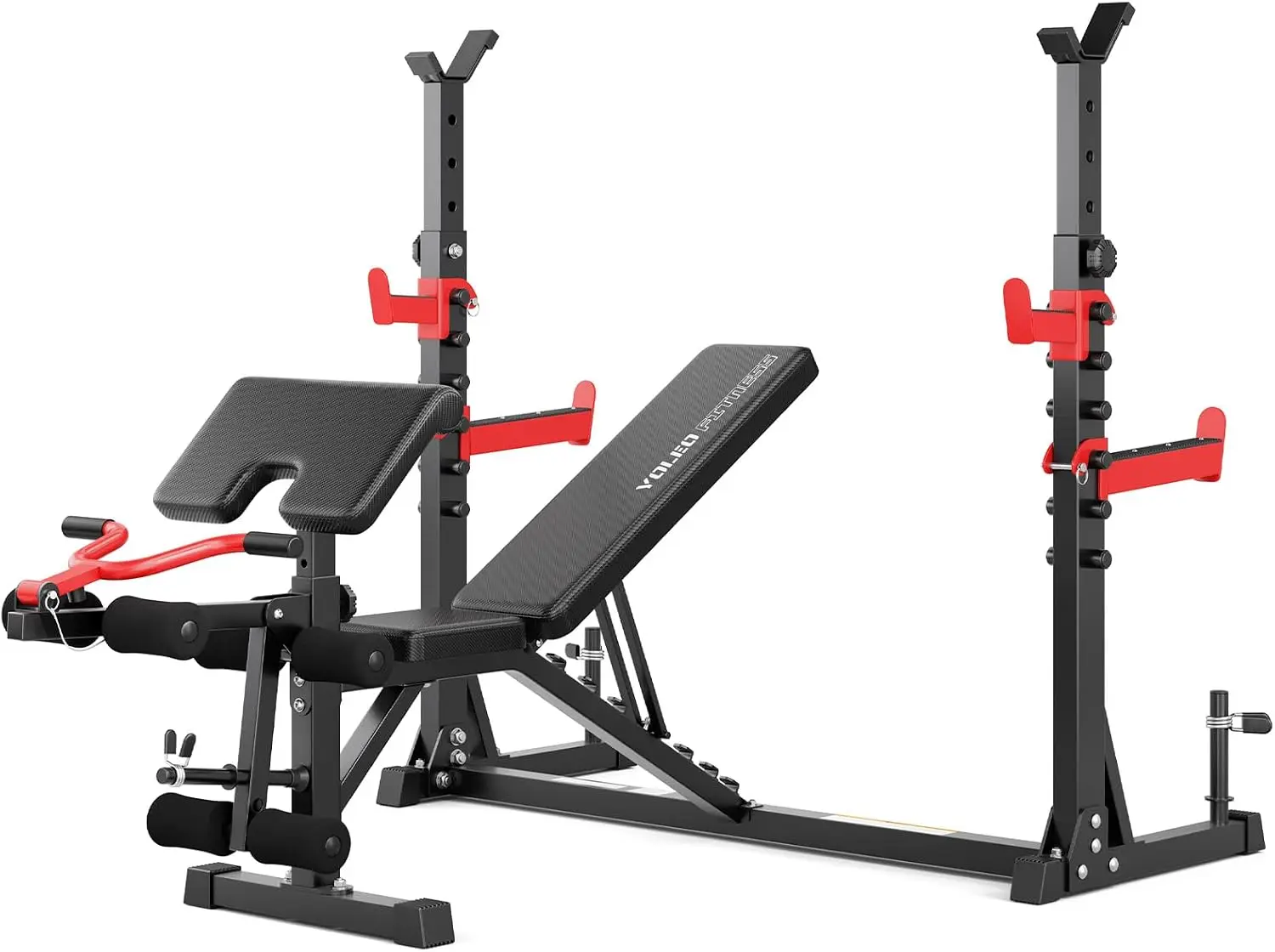 Weight Bench Set for Home Strength, All-in-One, ASTM Certified, 880-1980 lbs Capacity